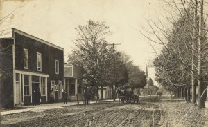 Camden Main Street 1909 (source Carroll County Historical Museum)